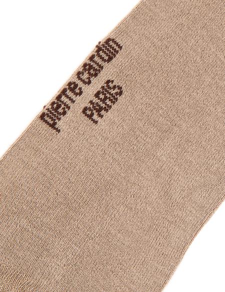 Erkek Bej Düz Patik Çorap - 50291768005