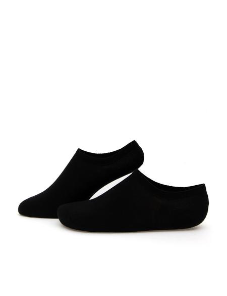 Erkek Siyah Düz Patik Çorap - 50291769001