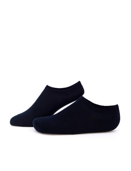 Erkek Bambu Karışımlı Lacivert Patik Basic Çorap - 50291769003