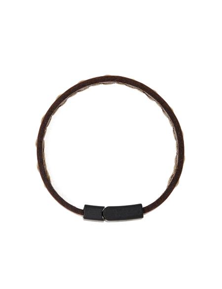 Kahverengi Deri Bileklik - 50269586001