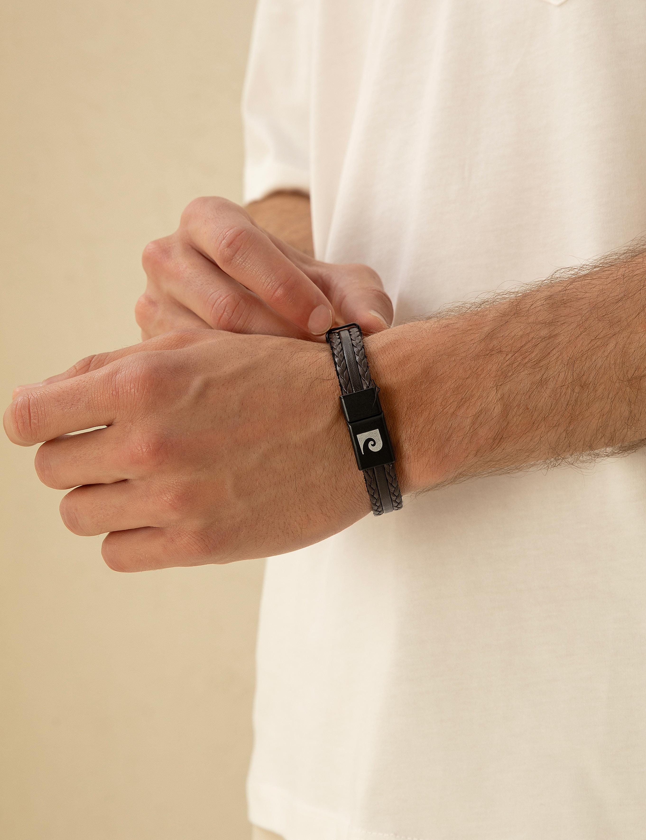 Kahverengi Deri Bileklik