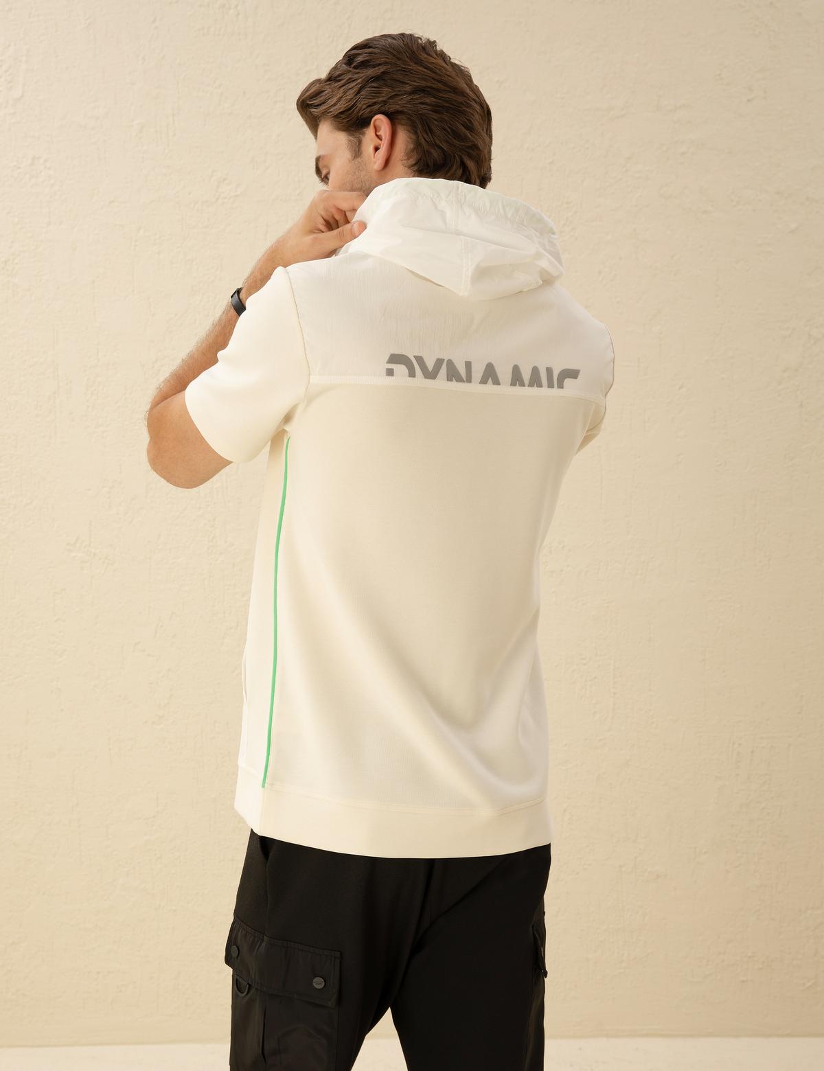 Ekru Regular Fit Sweatshirt - 50282265001