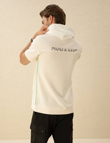 Ekru Regular Fit Sweatshirt