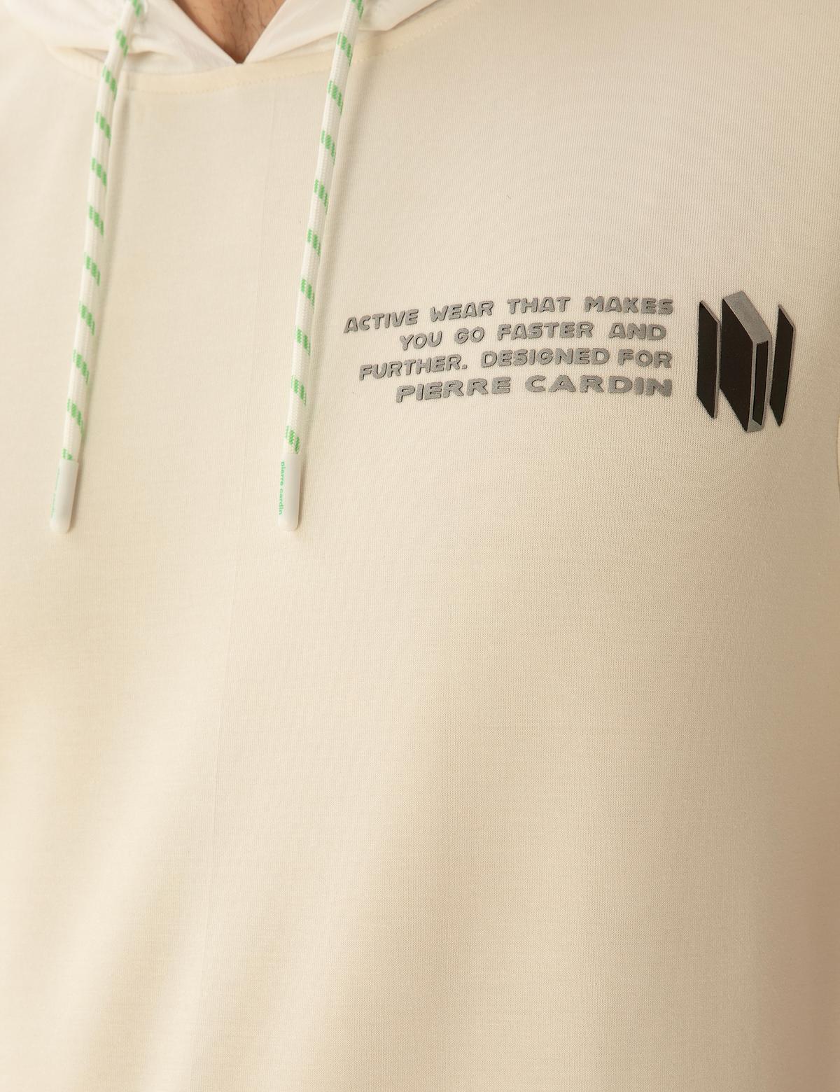 Ekru Regular Fit Sweatshirt - 50282265001