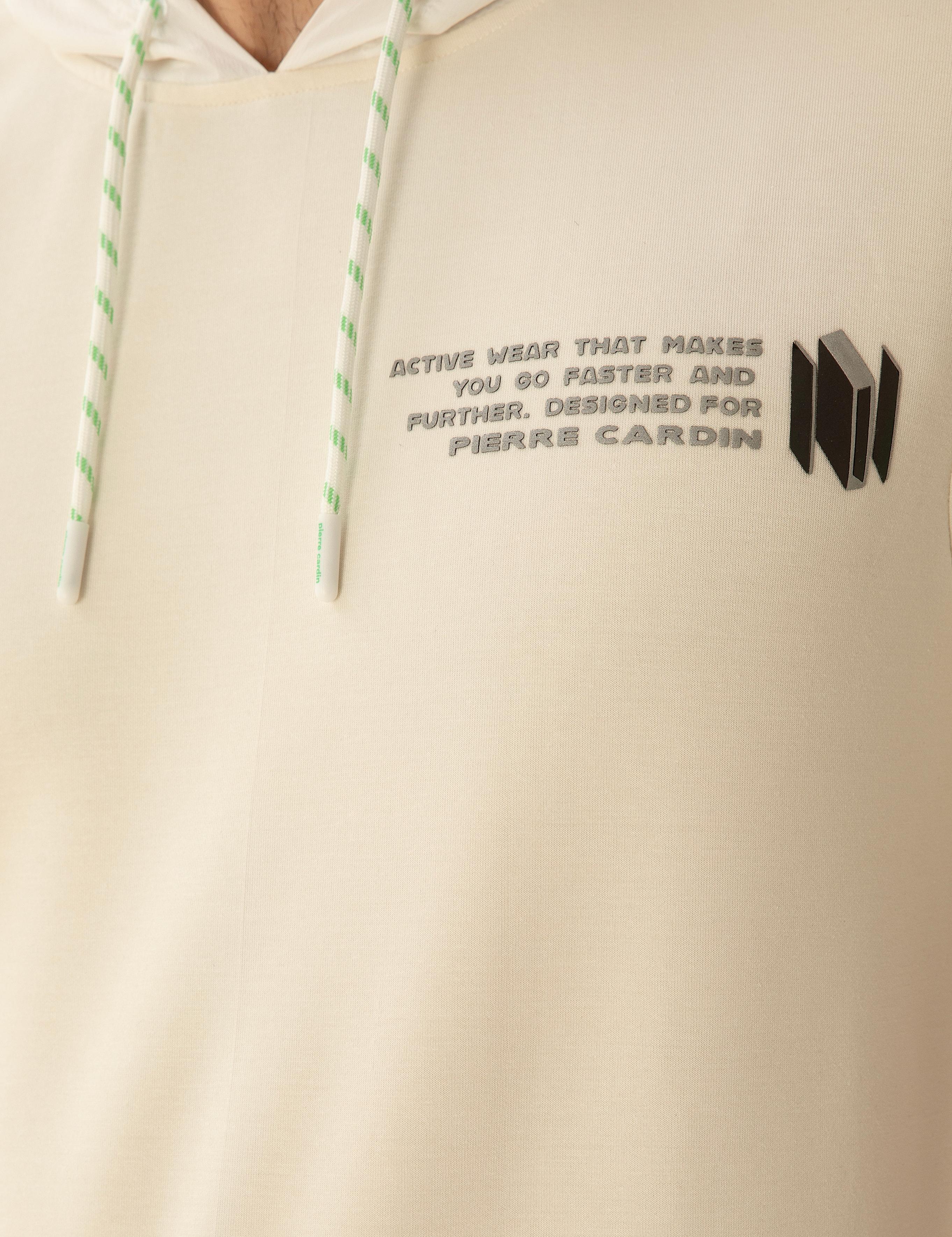 Ekru Regular Fit Sweatshirt