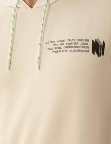 Ekru Regular Fit Sweatshirt