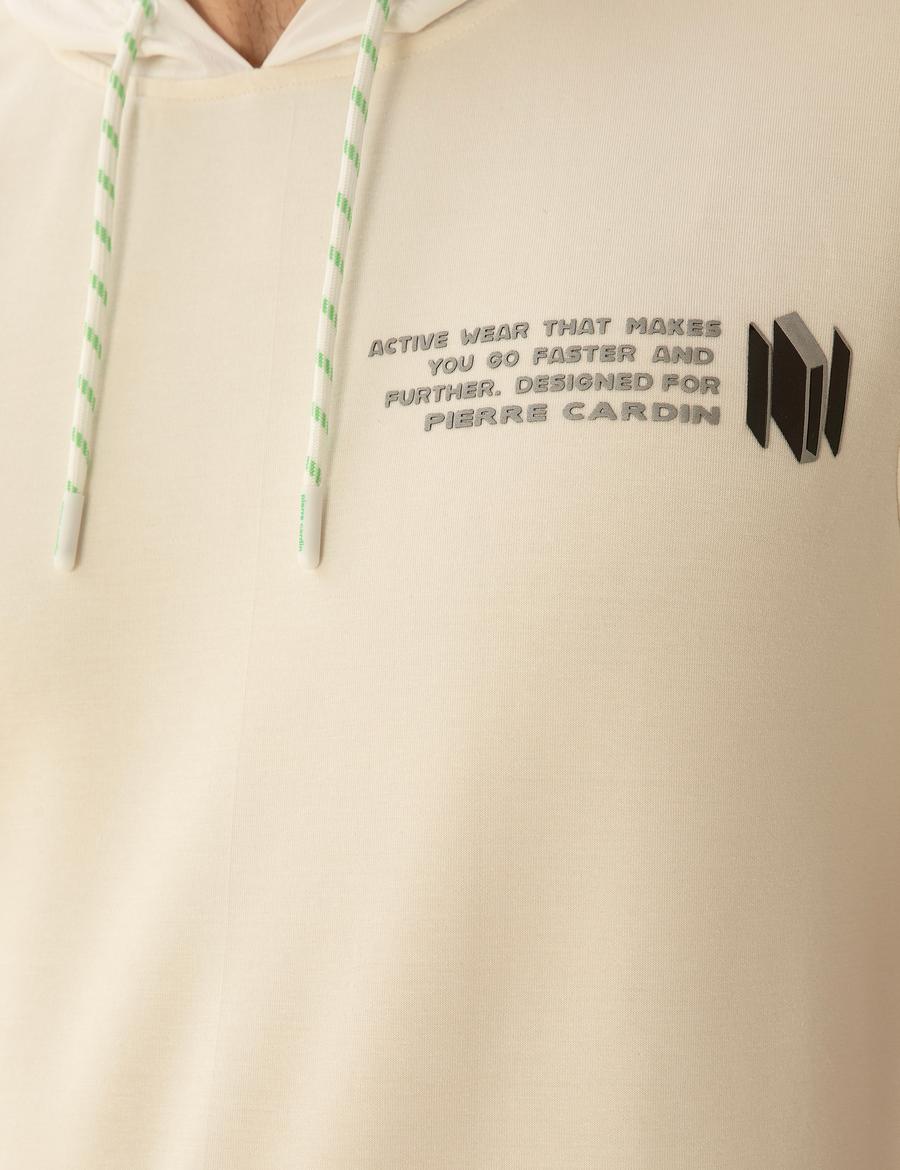 Ekru Regular Fit Sweatshirt