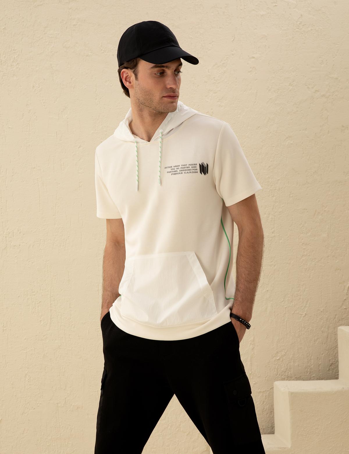 Ekru Regular Fit Sweatshirt