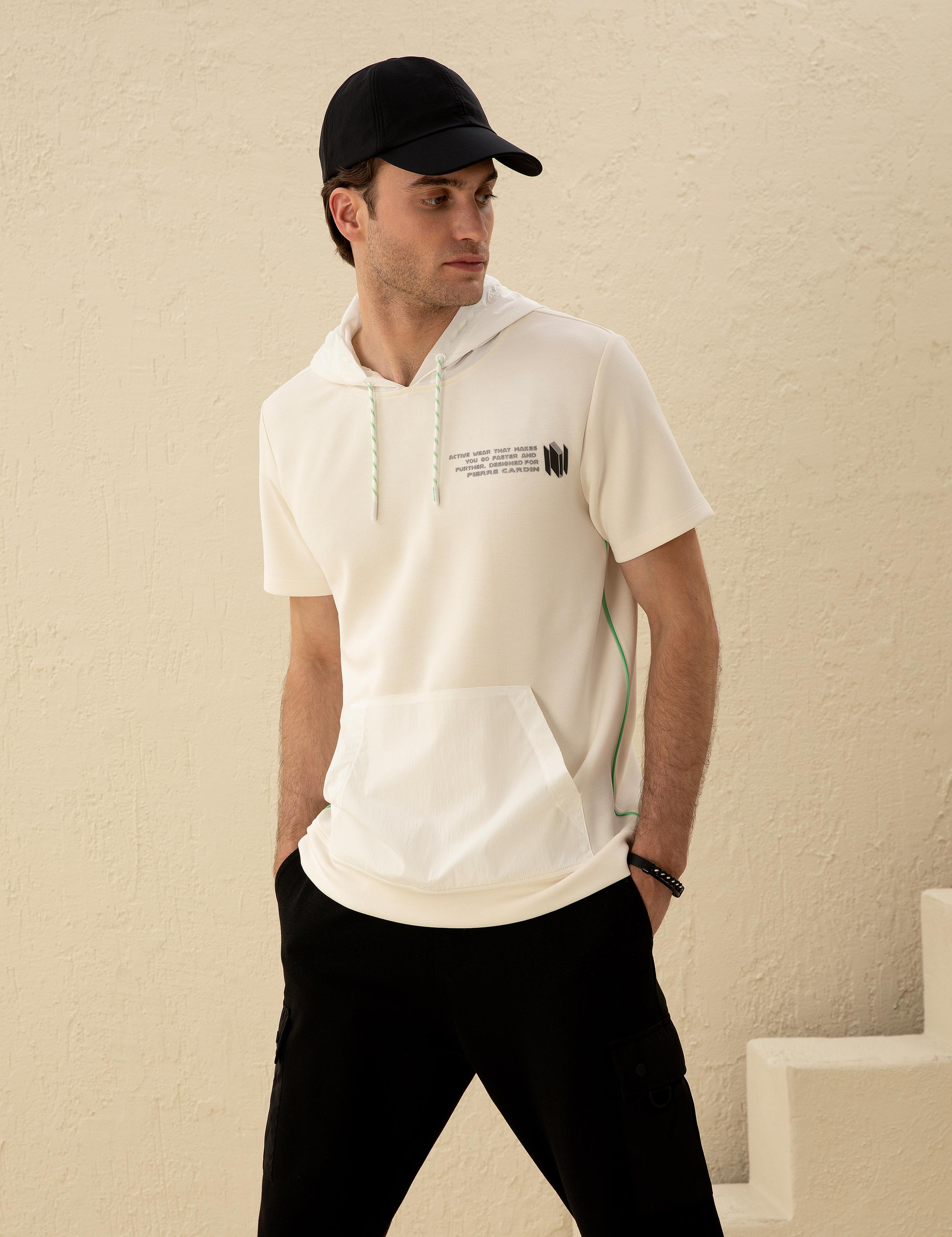 Ekru Regular Fit Sweatshirt