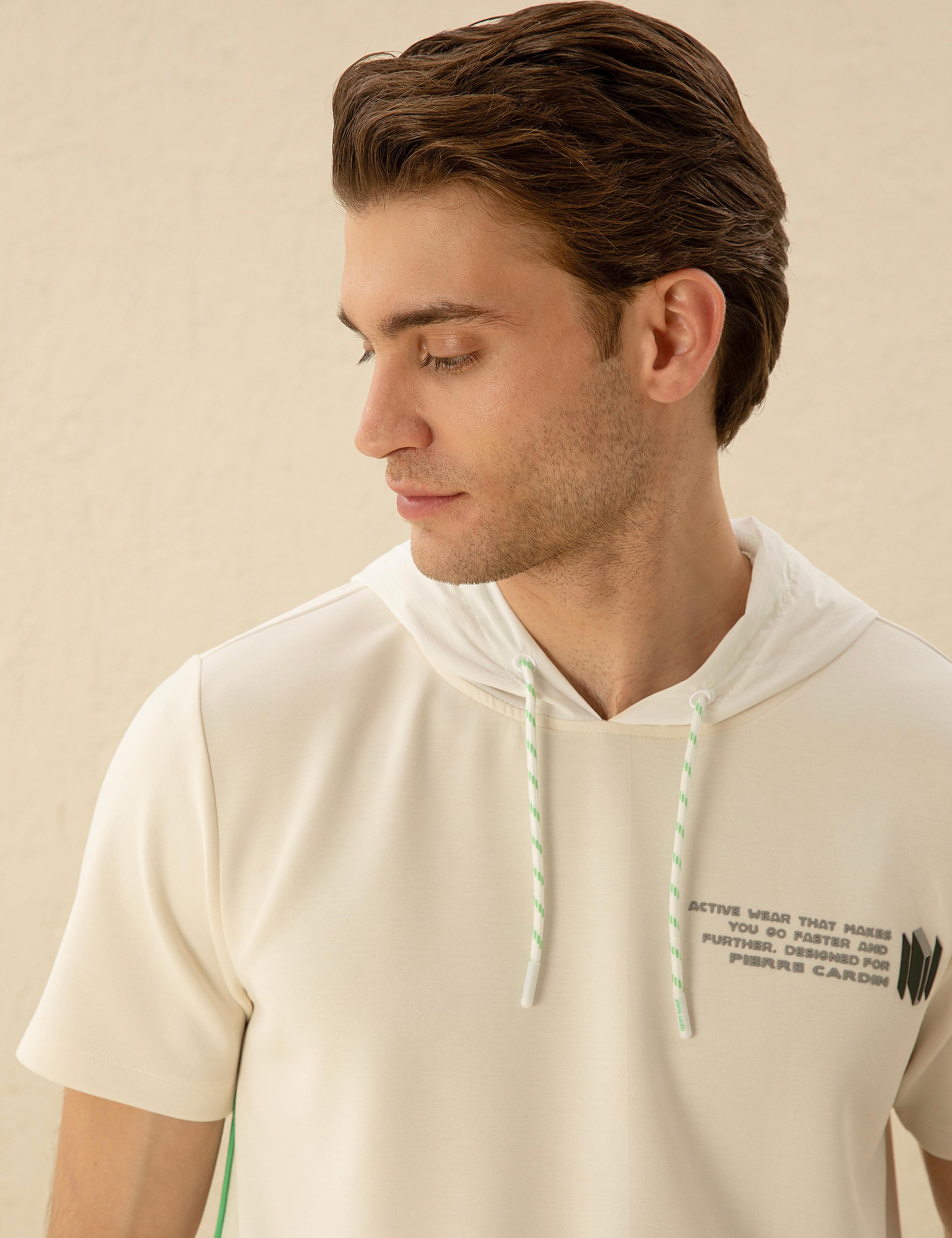 Ekru Regular Fit Sweatshirt