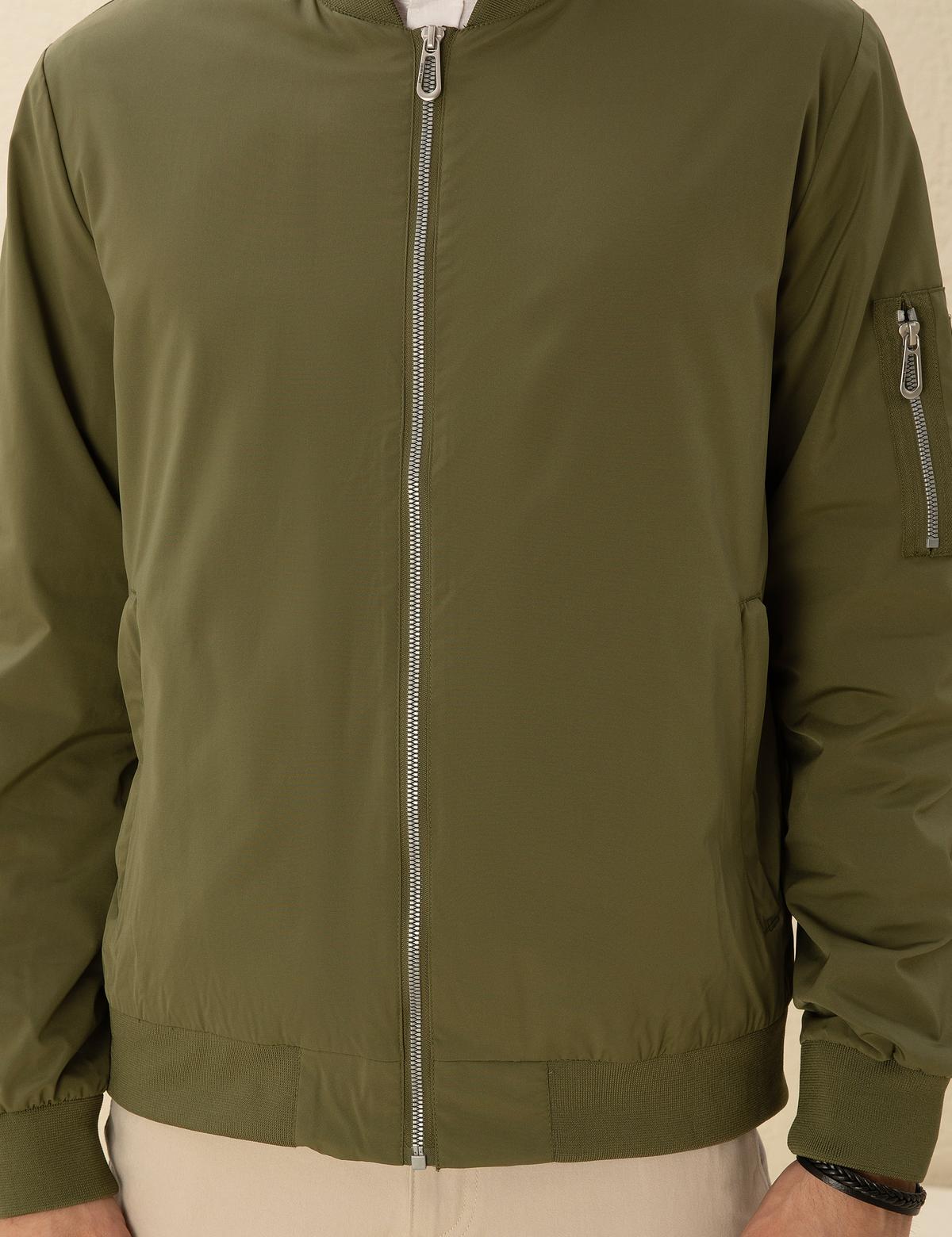 Haki Baharlık Mevsimlik Mont - 50287244048