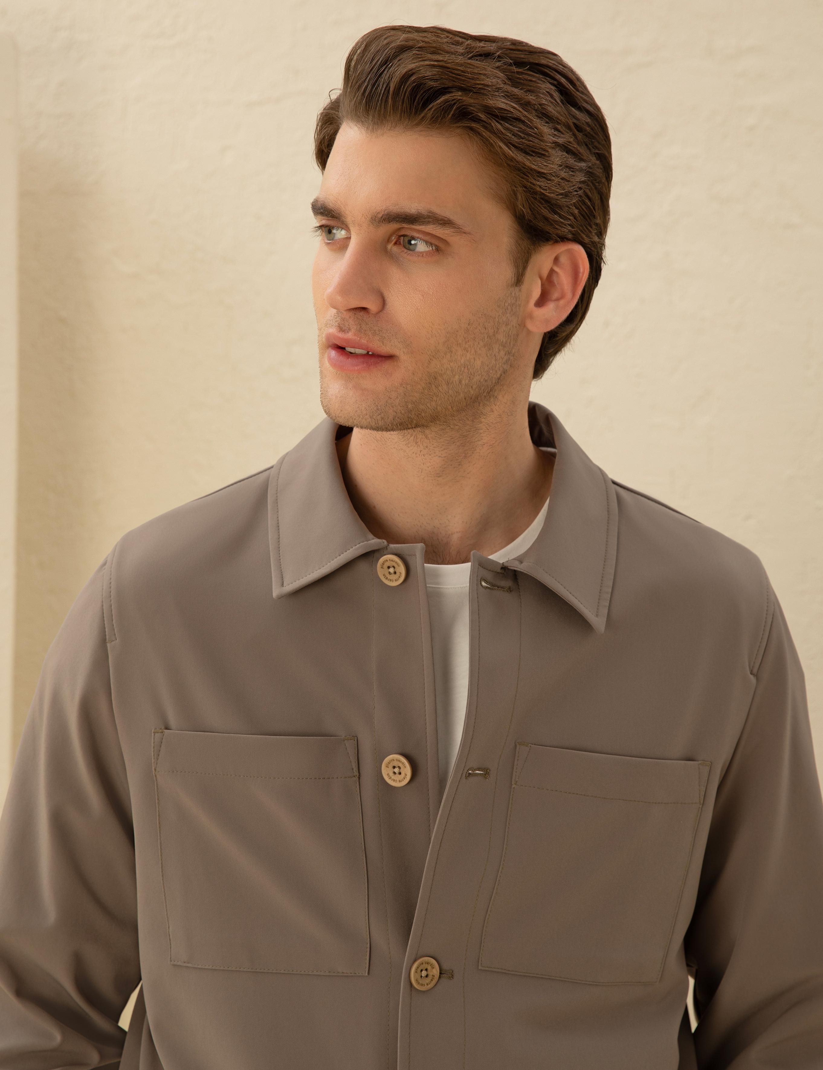 Vizon Regular Fit Düğmeli Ceket