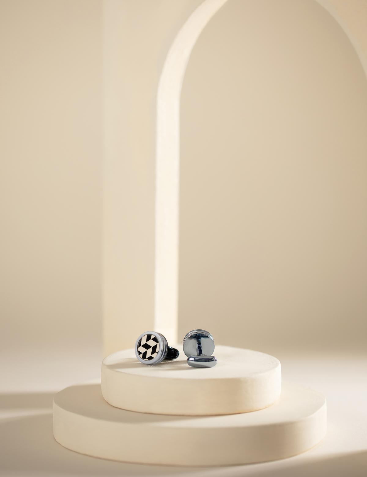 Lacivert Kol Düğmesi