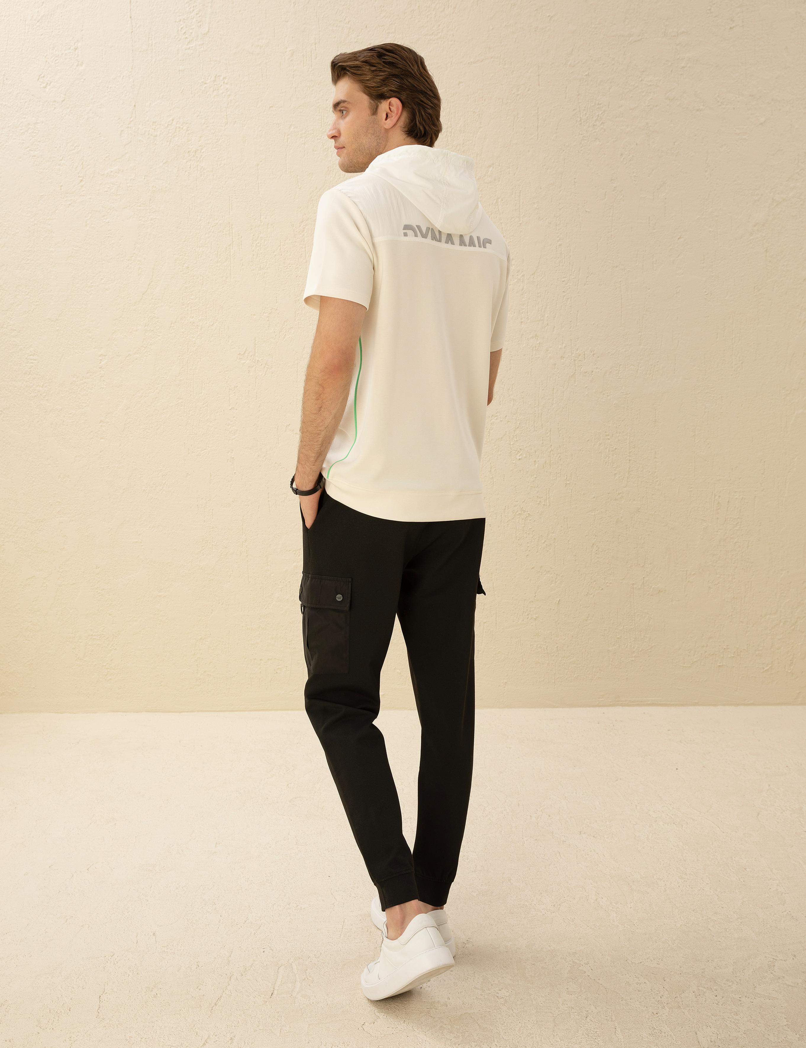 Siyah Carrot Fit Eşofman Altı