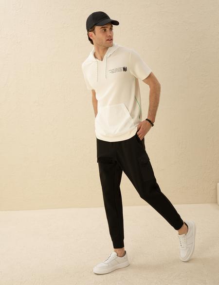 Siyah Carrot Fit Eşofman Altı - 50285402023