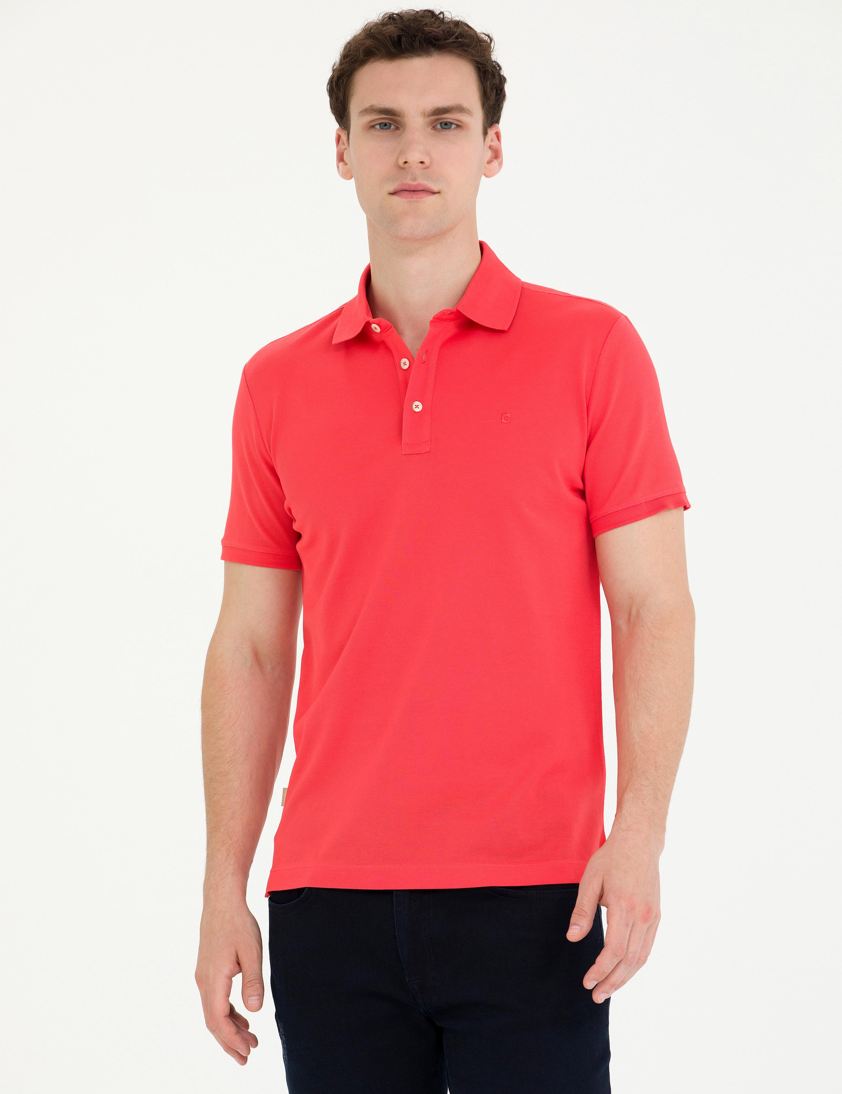 Nar Çiçeği Slim Fit Merserize Tişört