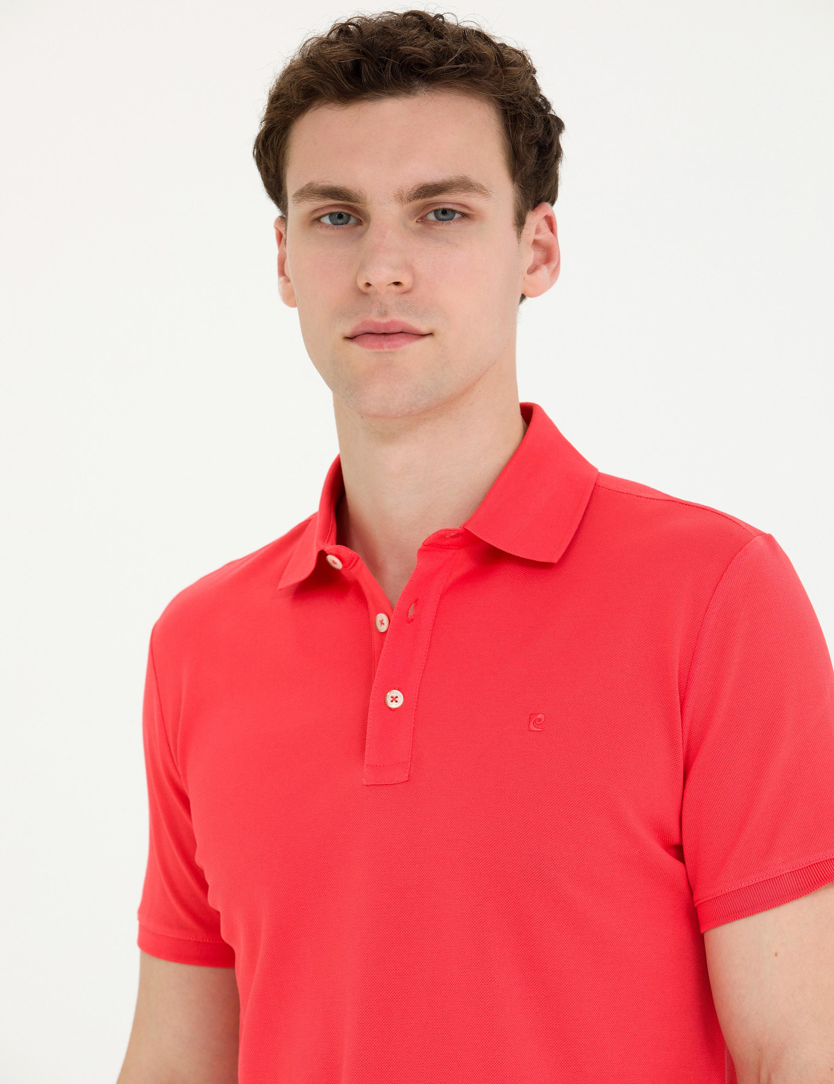 Nar Çiçeği Slim Fit Merserize Tişört