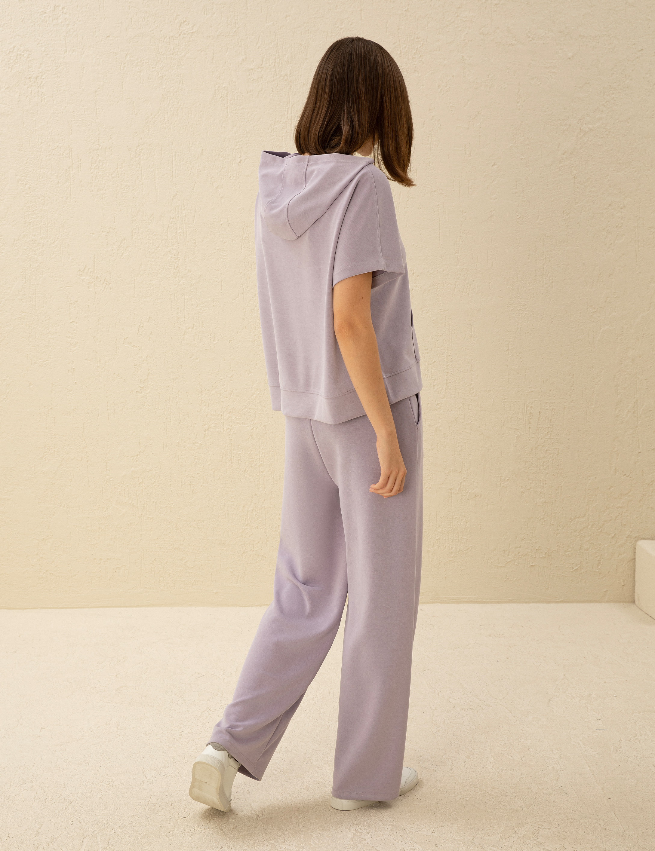 Lila Flare Fit Eşofman Altı - Image 4
