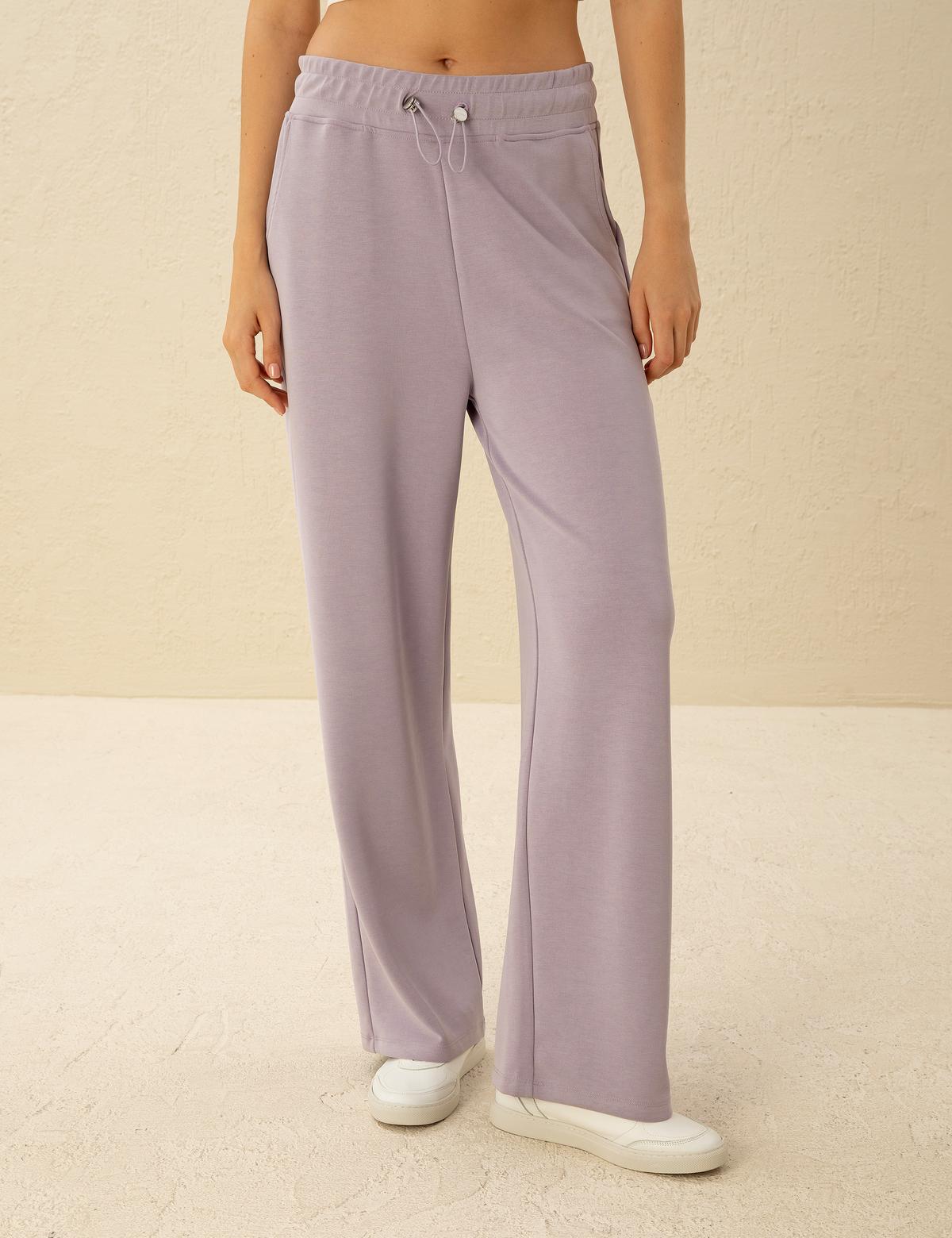 Lila Flare Fit Eşofman Altı - 50263360036