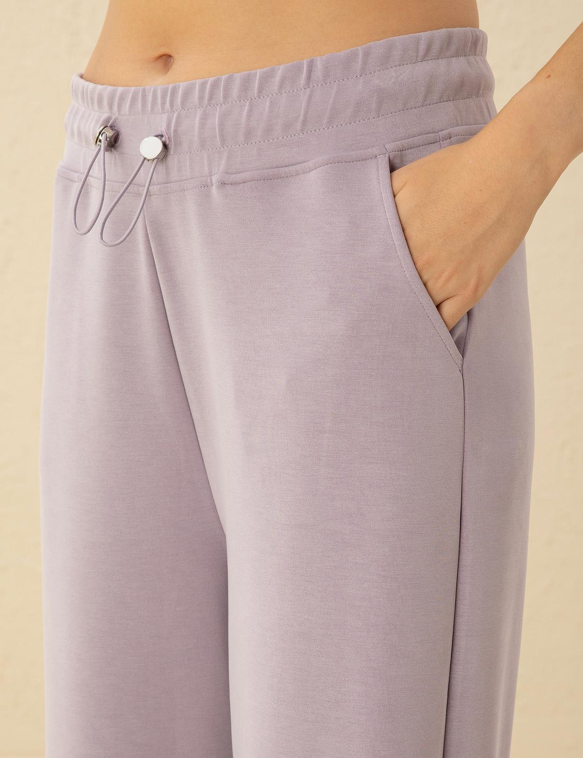 Lila Flare Fit Eşofman Altı - 50263360036