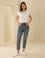 İndigo Mom Fit Jean Pantolon