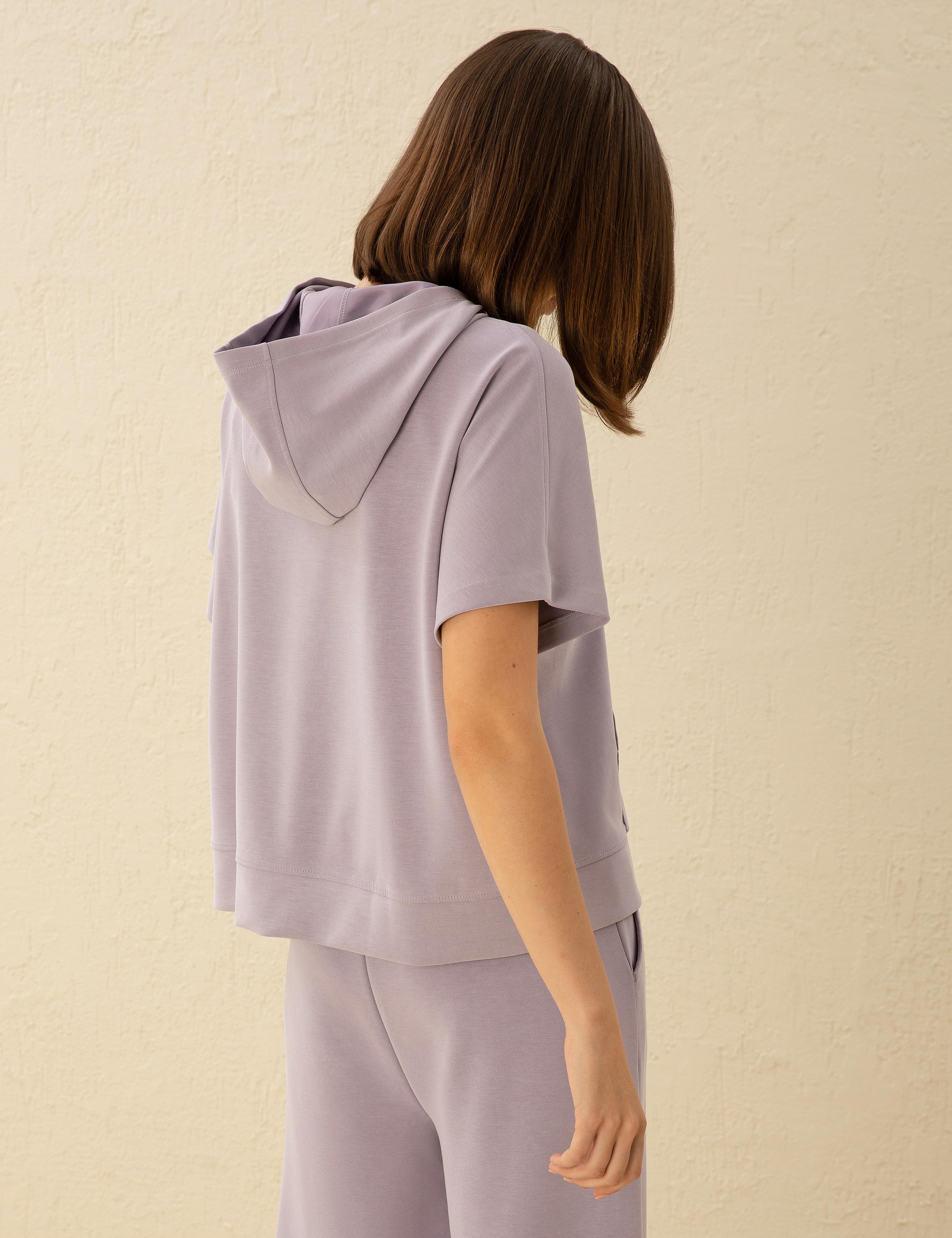 Lila Regular Fit Sweatshirt