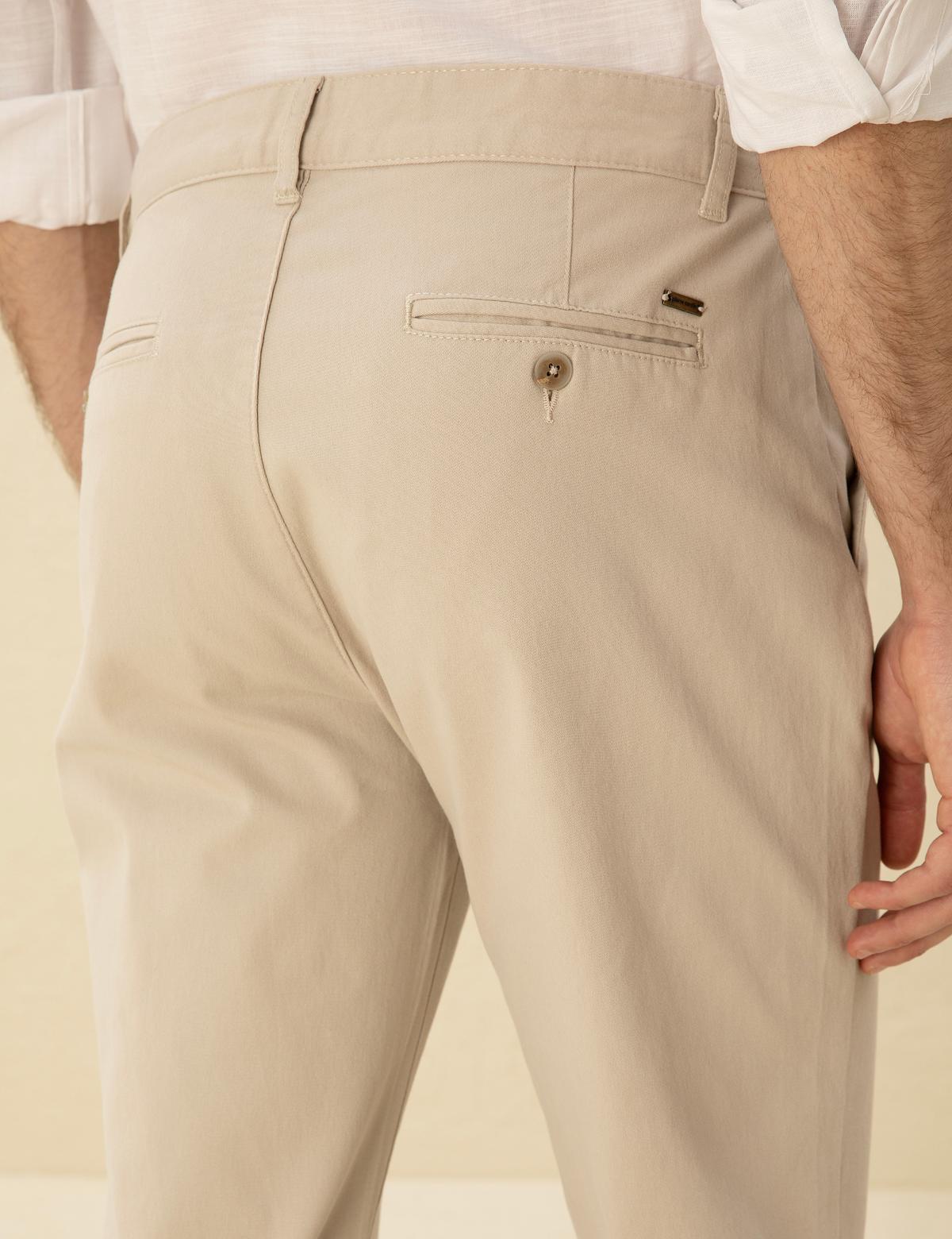 Taş Regular Fit Kanvas Pantolon - 50291520234