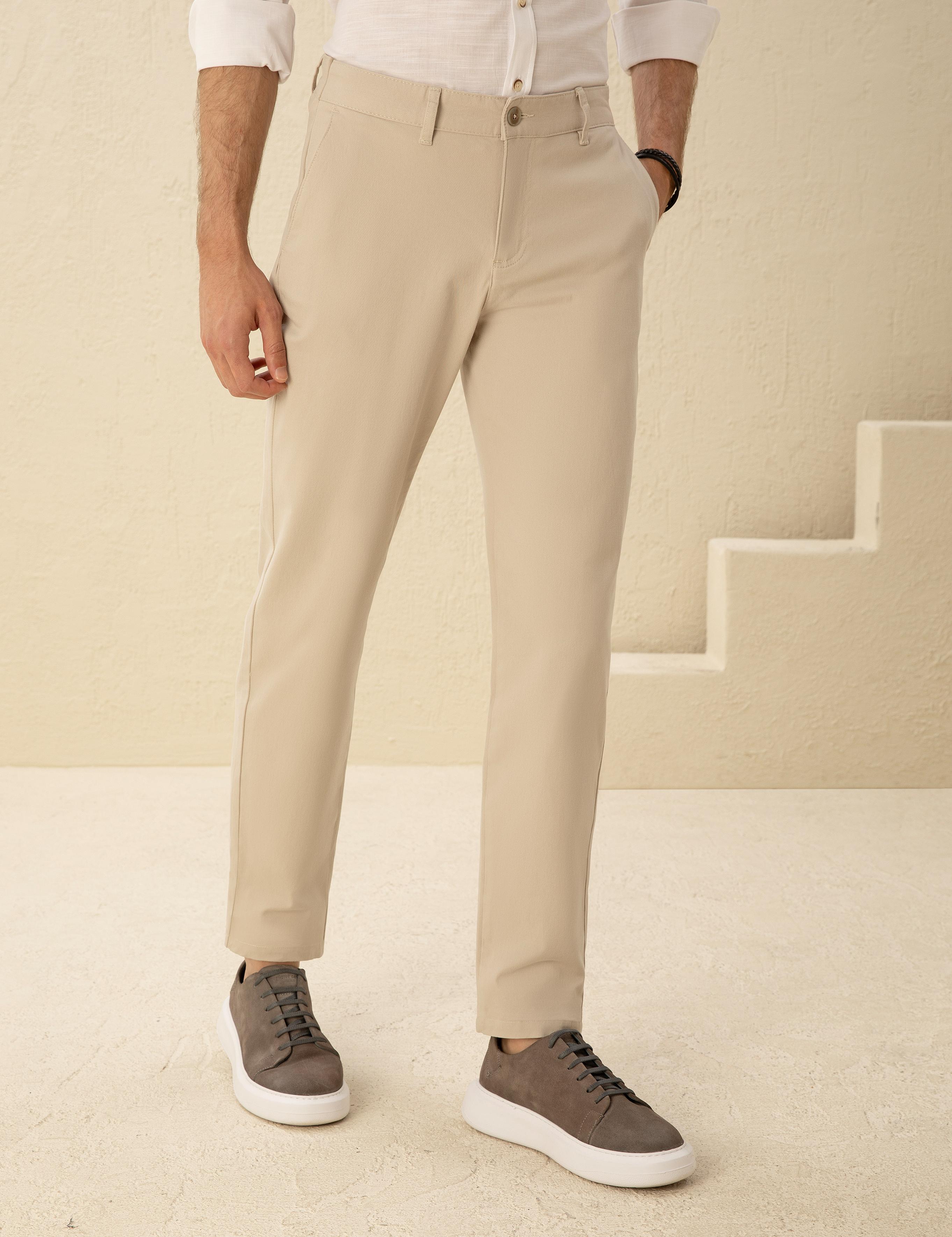 Taş Regular Fit Kanvas Pantolon