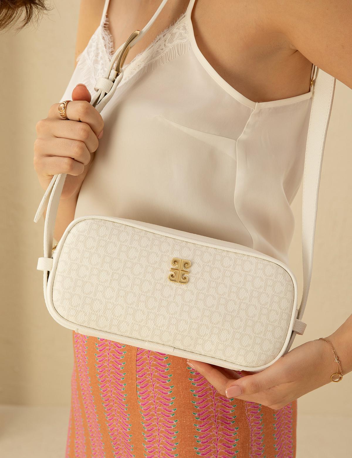 Kemik Omuz Çantası - 50297691003