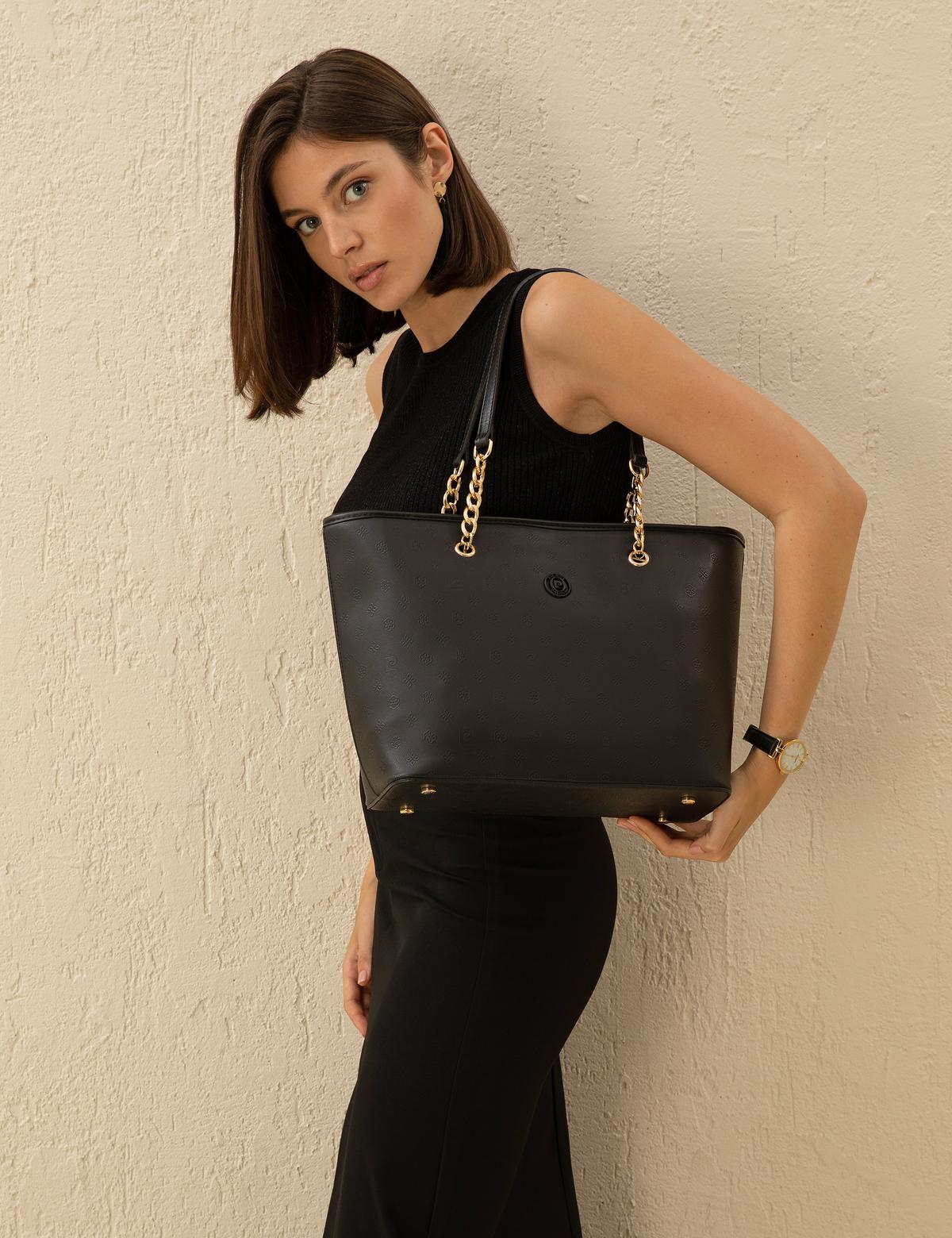 Siyah Omuz Çantası