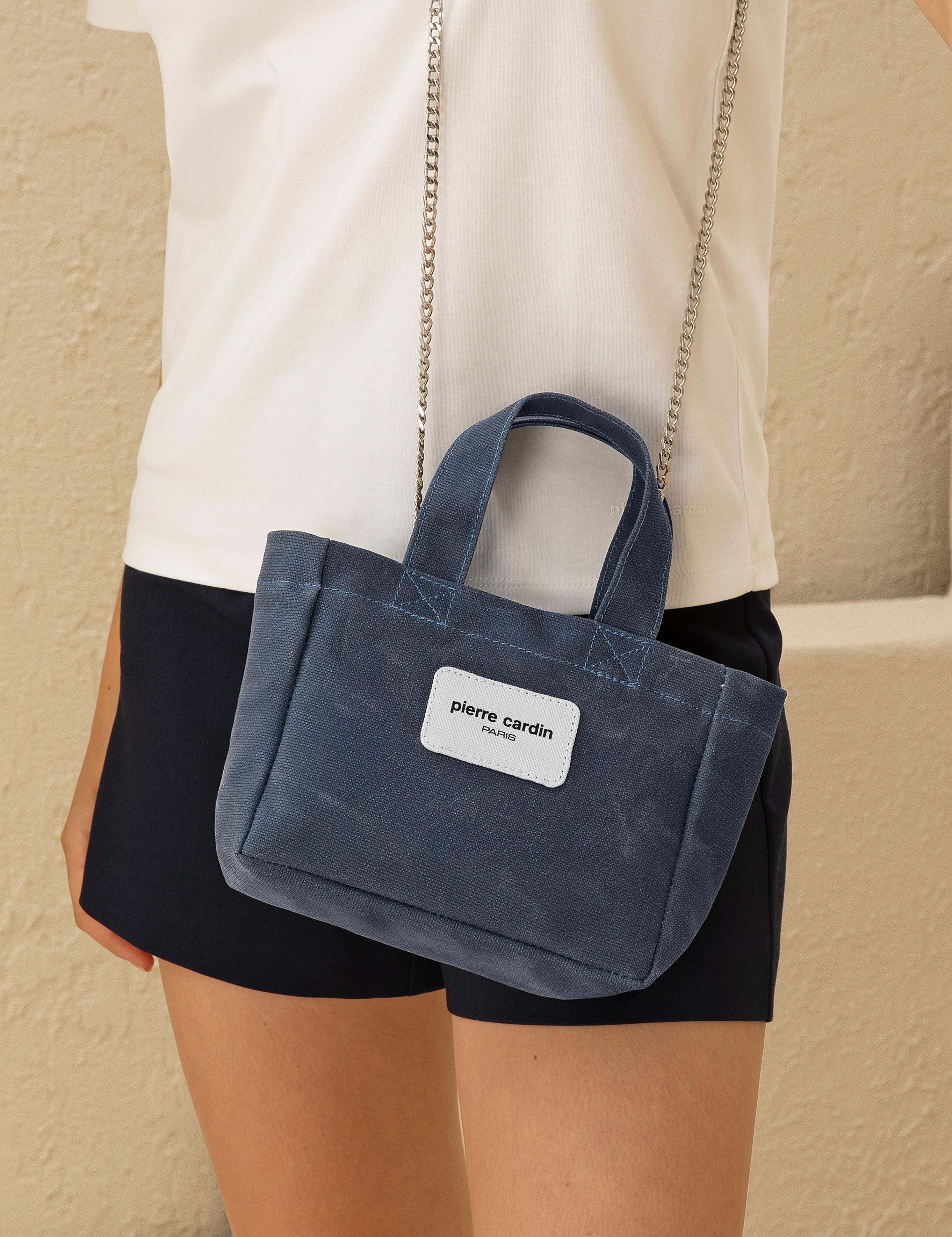 Lacivert Kanvas Çanta