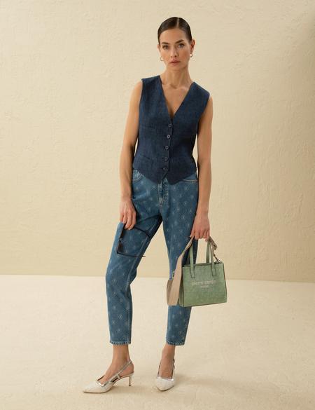 Yeşil Omuz Çantası - 50297610004