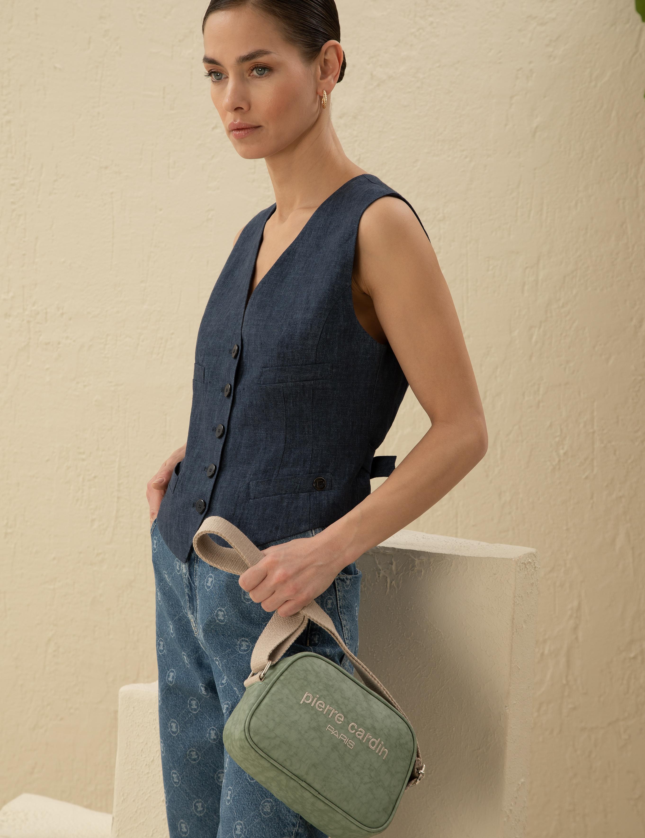 Yeşil Çapraz Çanta