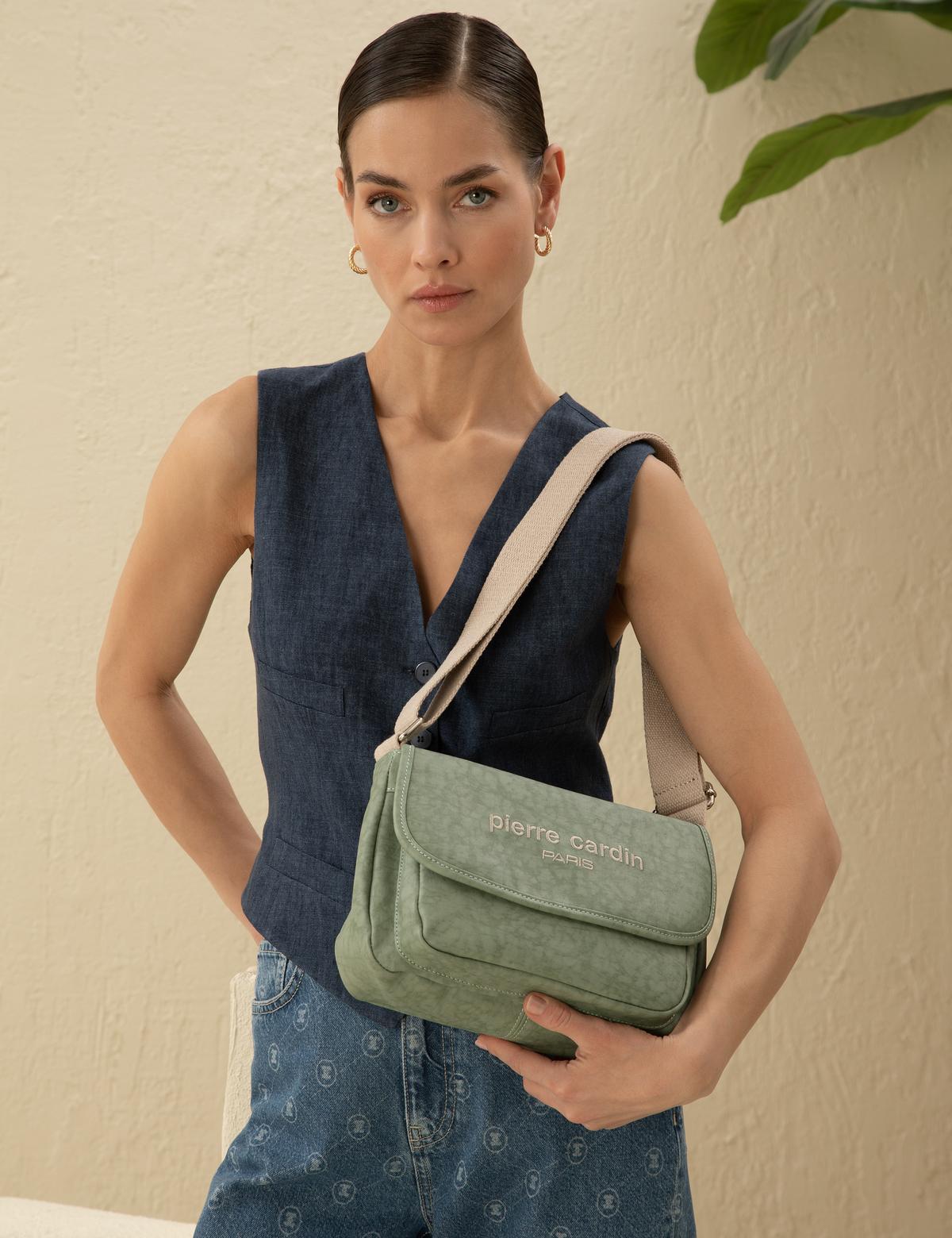 Yeşil Çapraz Çanta