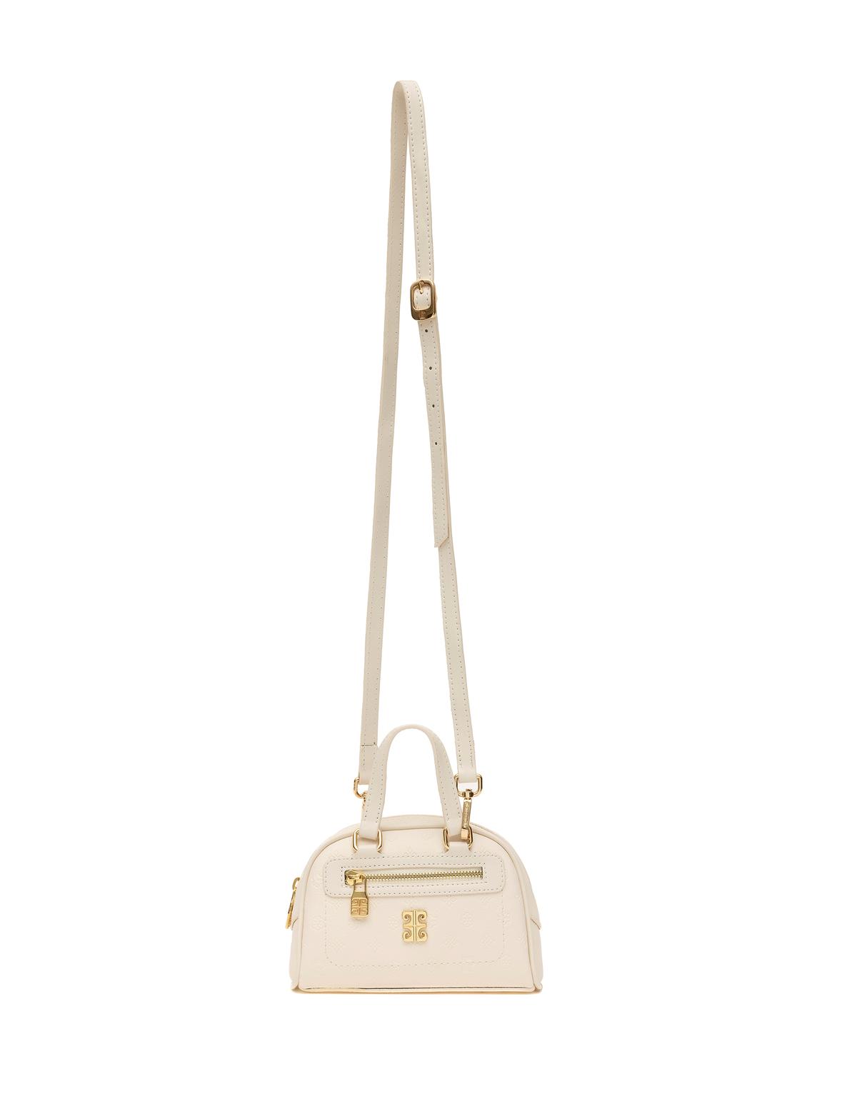 Ekru Çapraz Çanta - 50297663002