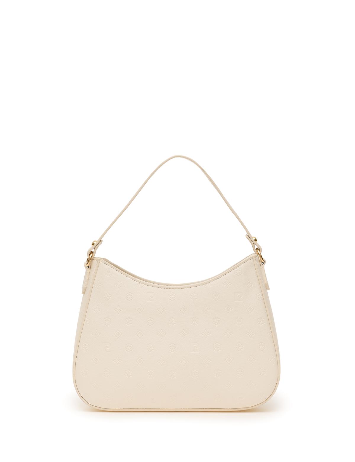 Ekru Omuz Çantası - 50297676002