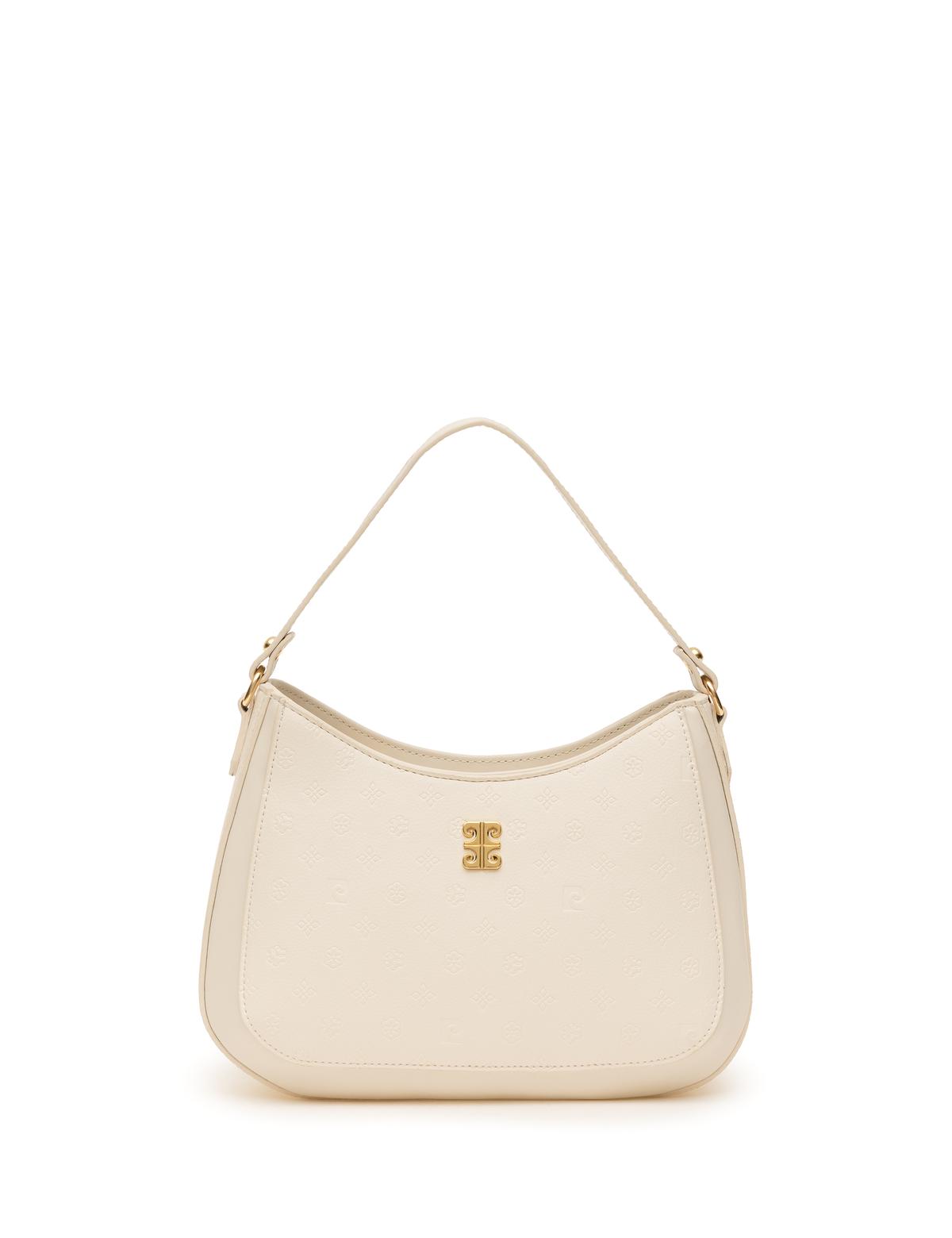 Ekru Omuz Çantası - 50297676002