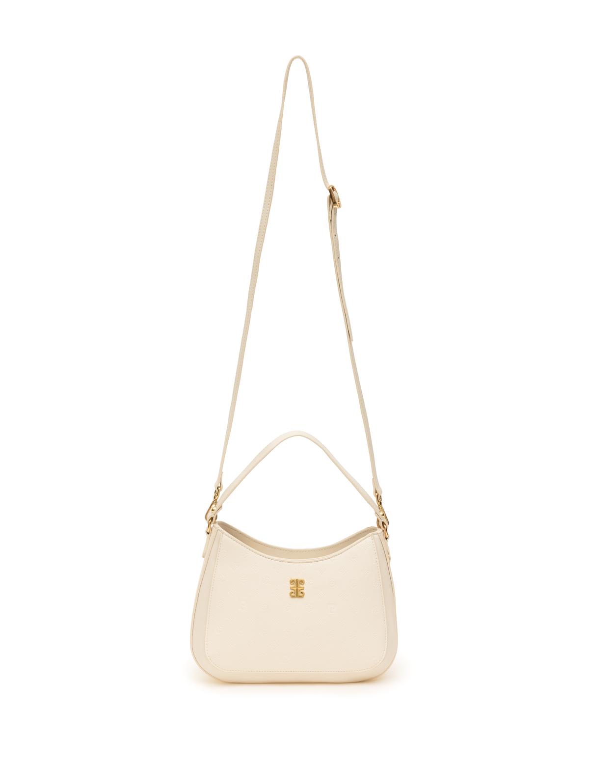 Ekru Omuz Çantası - 50297676002