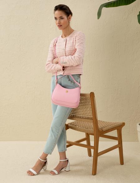 Pembe Omuz Çantası - 50297676005