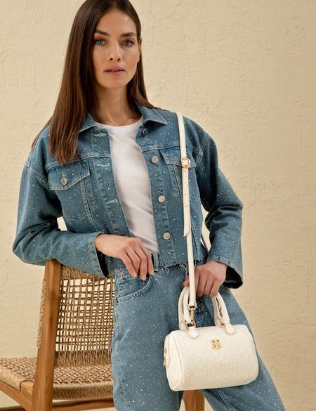 Beyaz Çapraz Çanta - 50297695002