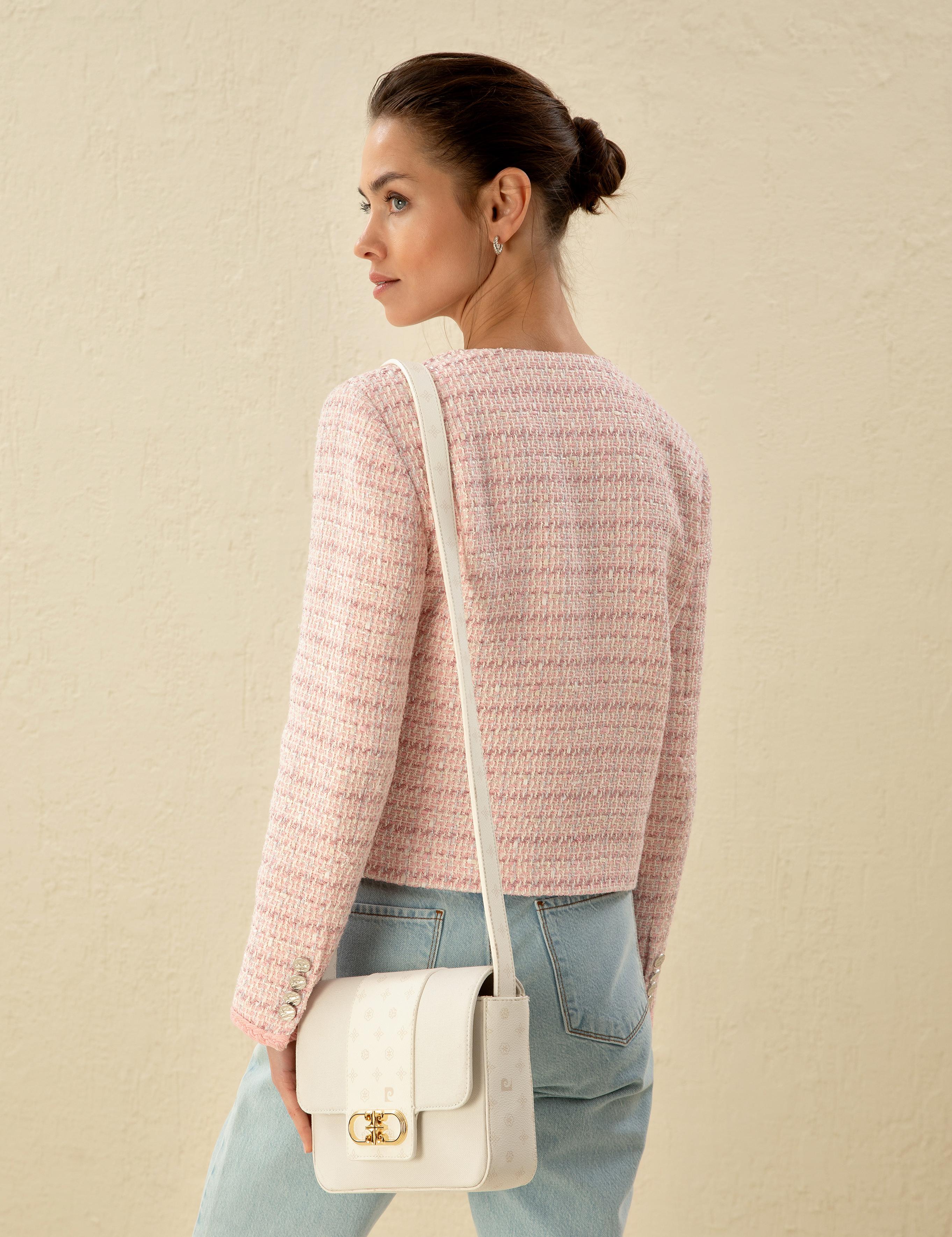 Beyaz Çapraz Çanta