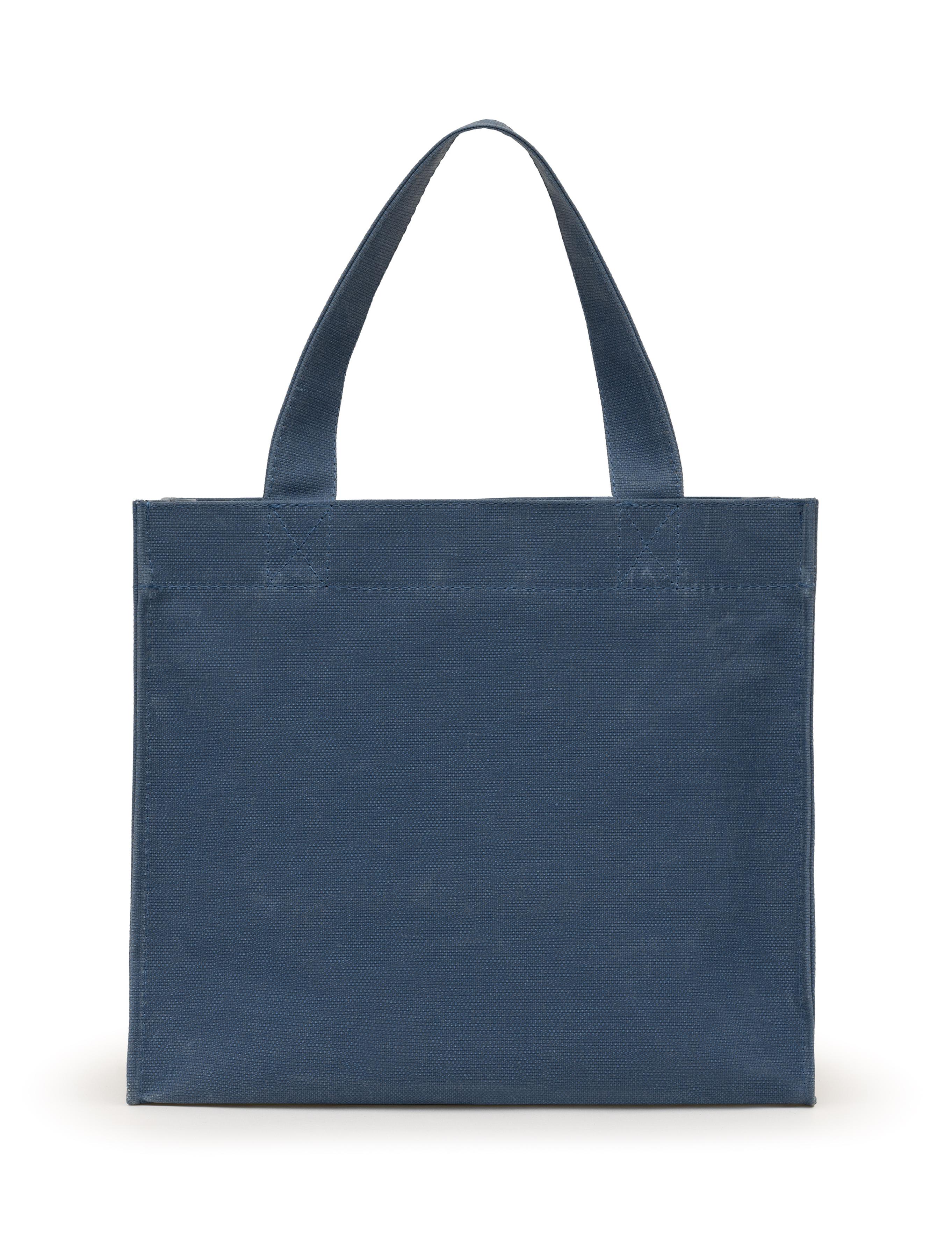 Lacivert Kanvas Çantası