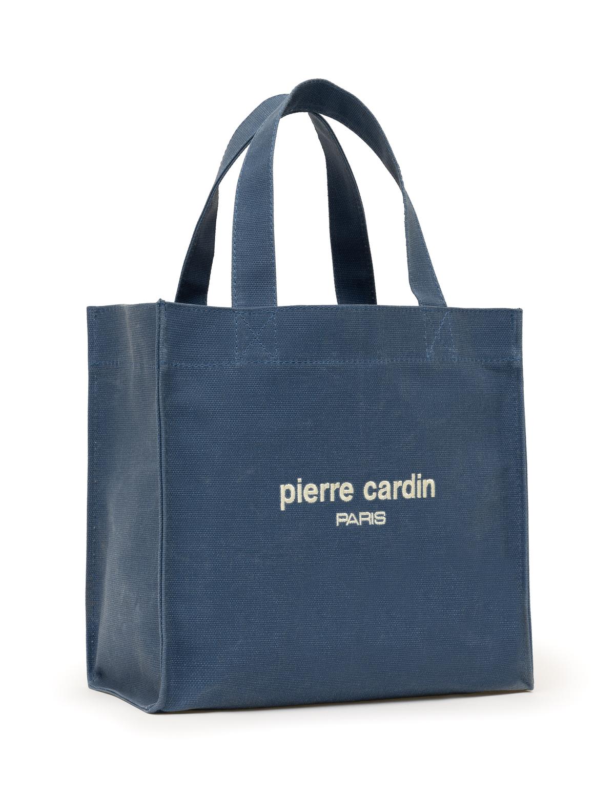 Lacivert Kanvas Çantası - 50297751001