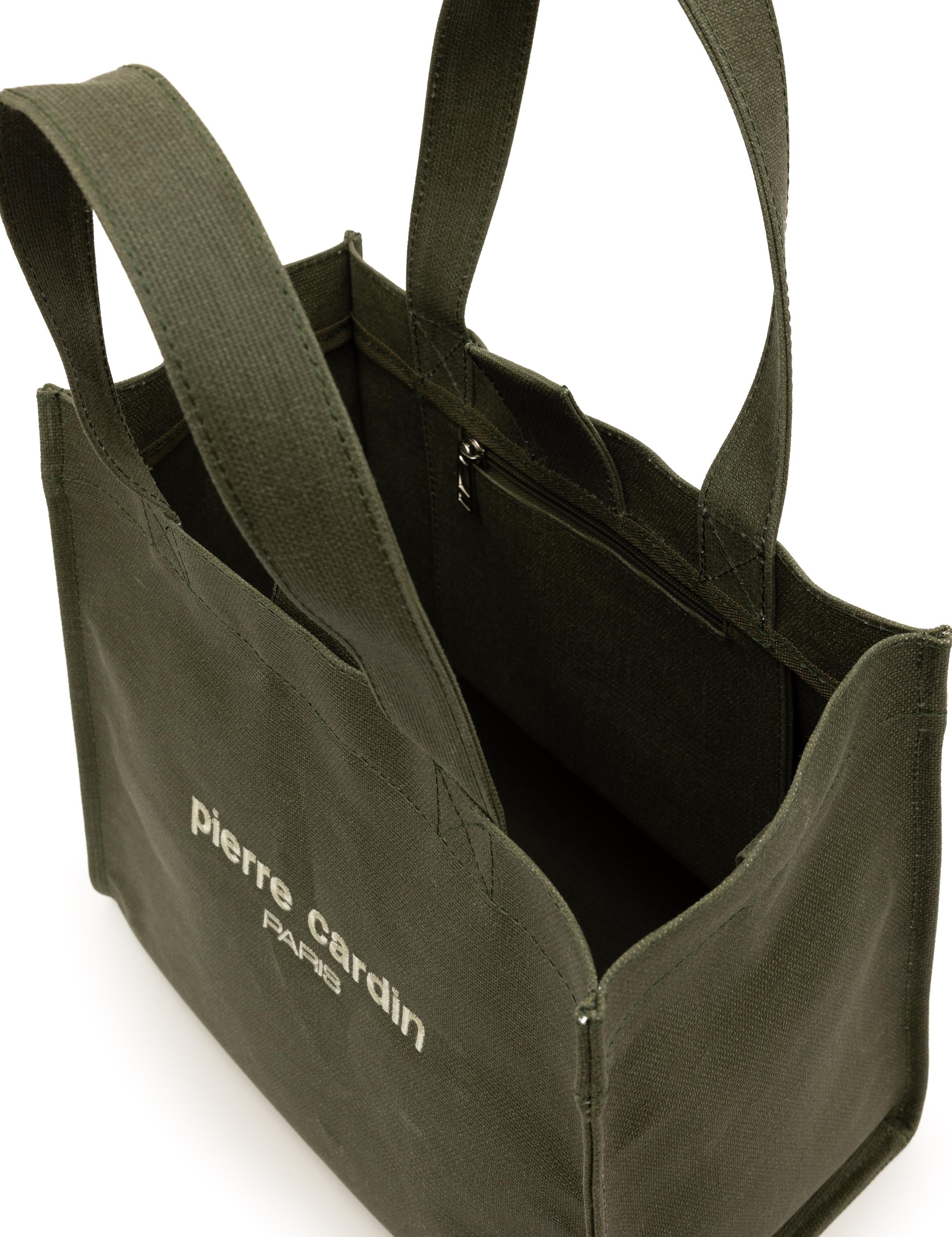 Haki Kanvas Çantası