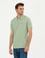 Yeşil Regular Fit Basic Tişört