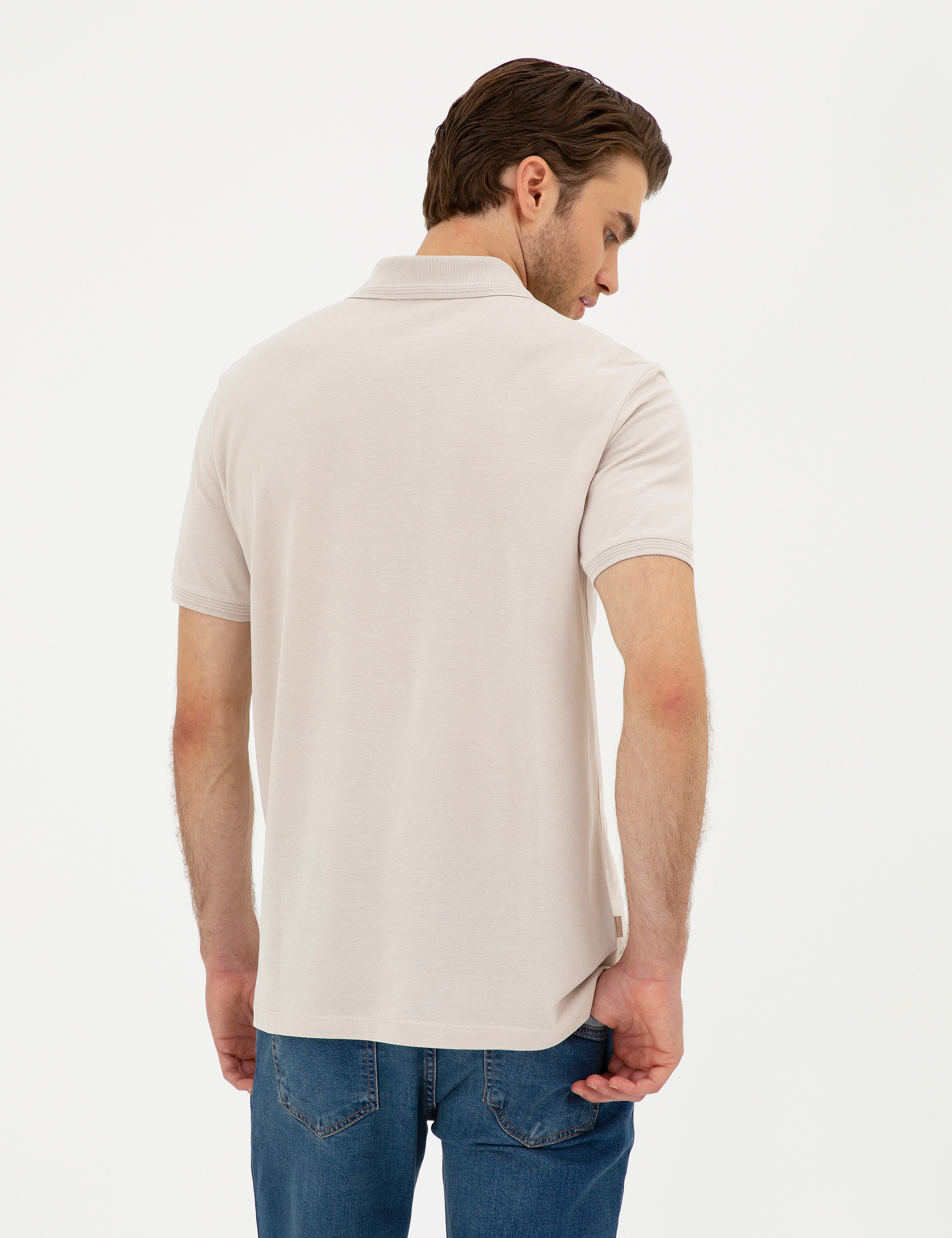 Taş Regular Fit Basic Tişört - Image 5
