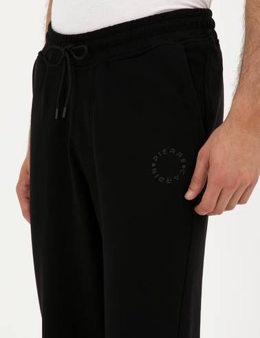 Siyah Slim Fit Eşofman Altı