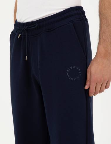 Lacivert Slim Fit Eşofman Altı