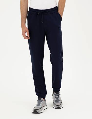 Lacivert Slim Fit Eşofman Altı