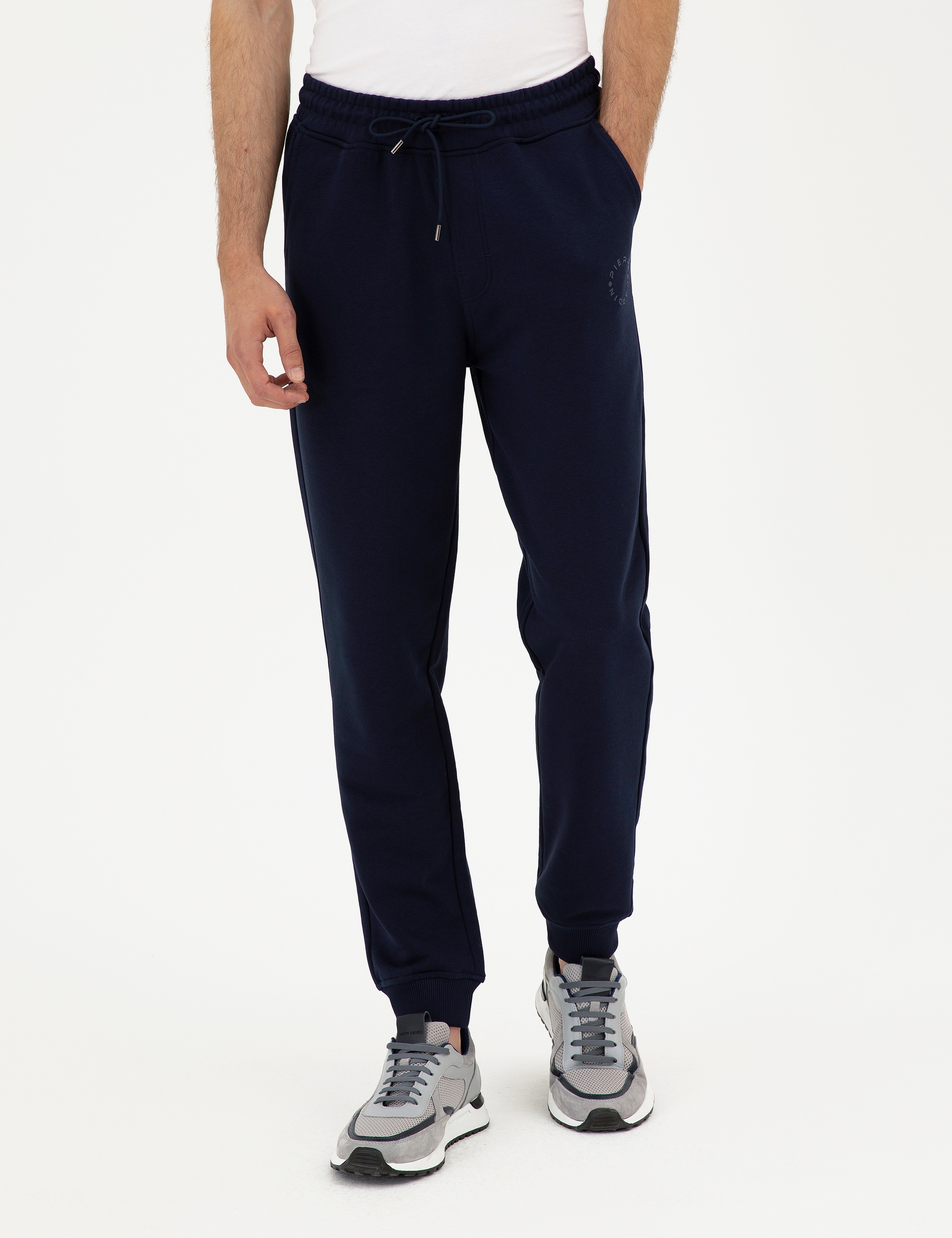 Lacivert Slim Fit Eşofman Altı
